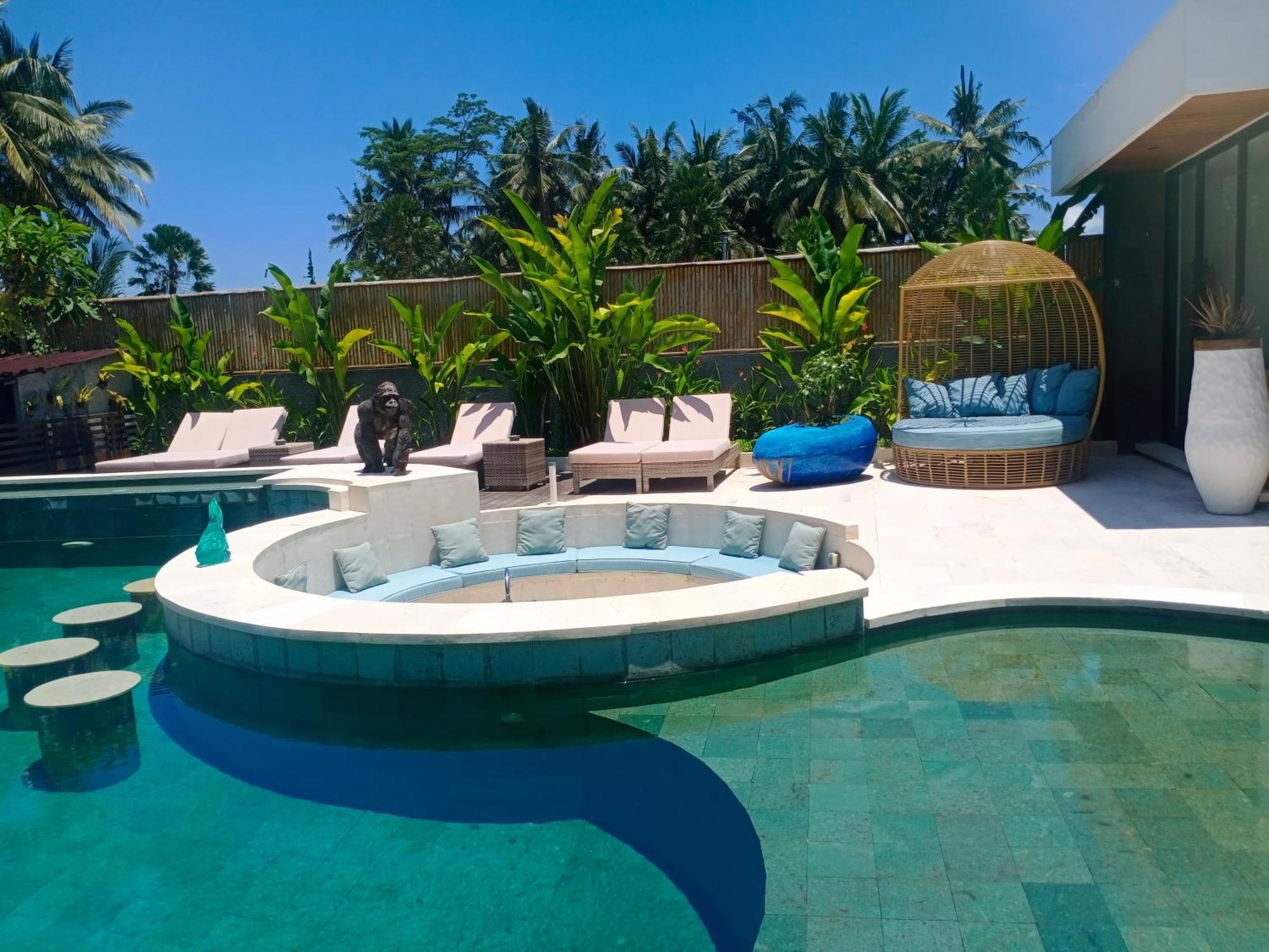 Villa Mon Reve Убуд Экстерьер фото